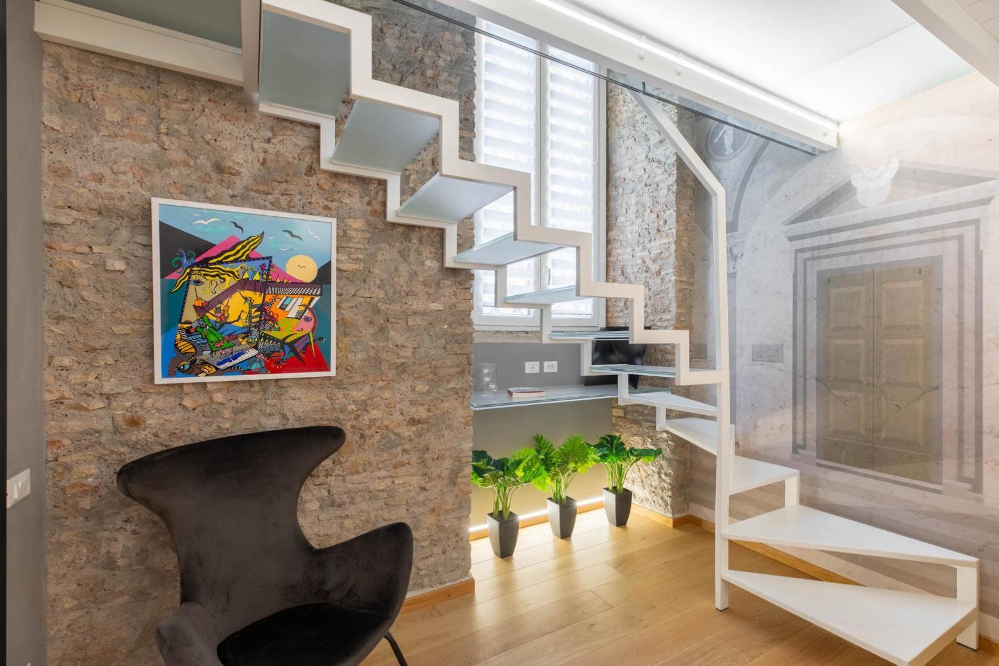 Iflat Glass And Stone Loft Apartment Roma Ngoại thất bức ảnh